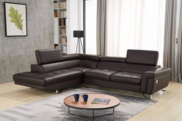 Chicago L-Shape Leather Sofa