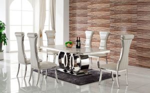 Stainless Steel and Marble Dining Tables in Durban