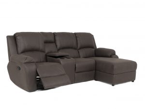 3 Seater Recliner Brown