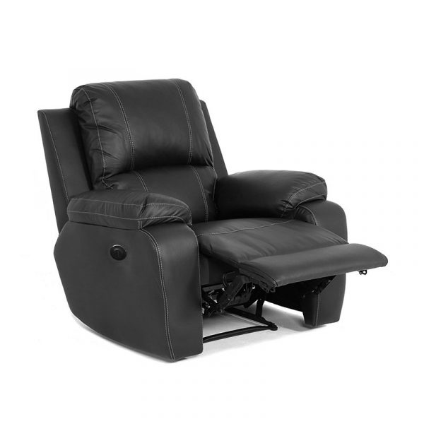 Single Electronic Leather Recliner