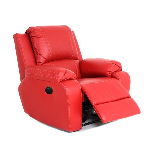 Electronic Leather Recliner Chair