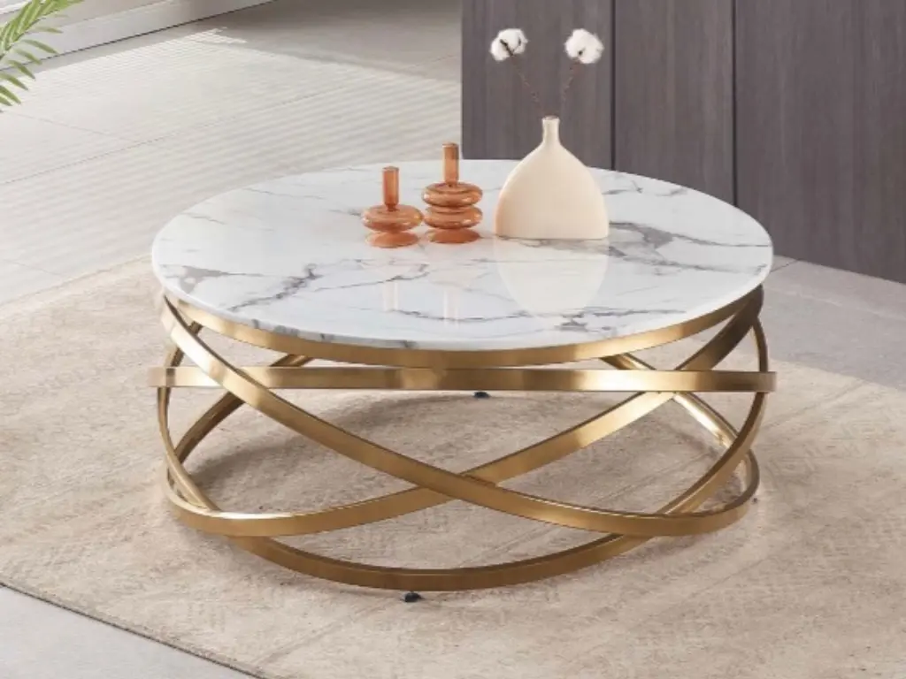 White Marble Coffee Table: Dive into a Realm of Elegance