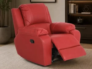 Mikayla Recliner Chair Red